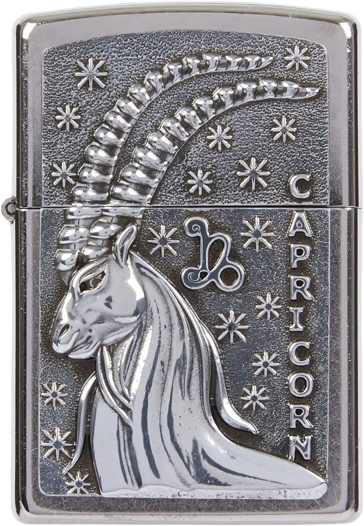 Zippo,2006506,PL AA8207 CapricornTierkr. V19 Feuerzeug,Messing, Design, 5,83,81,2