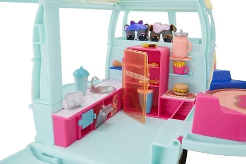 L.O.L. Surprise! 5-in-1 Grill &amp; Groove Camper - Spielset mit vielen Überraschungen - Küche, Bühne &amp;