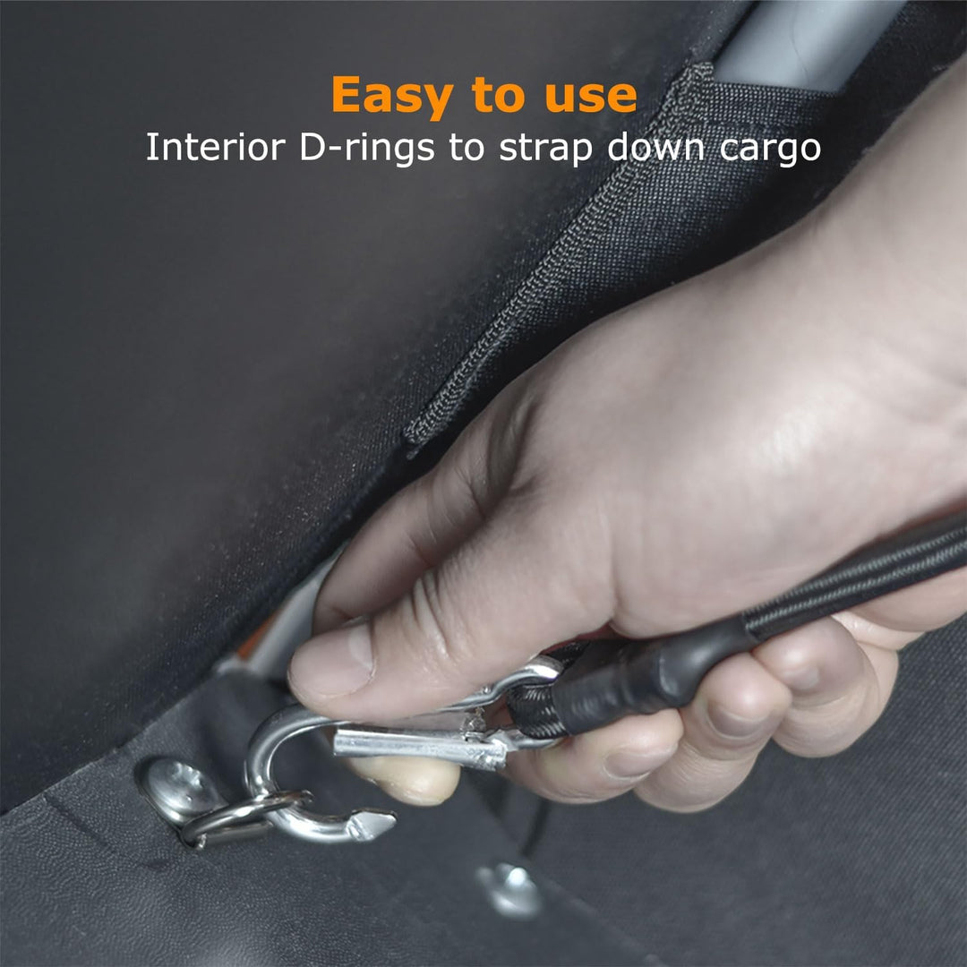 Tiggo Cargo II Fahrrad Lastenanhänger mit 130 Liter Volumen Klappbar Fahrradanhänger Transportanhäng