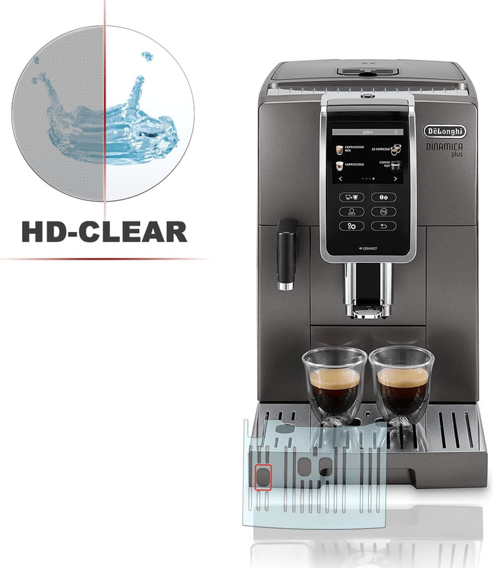 Abtropfblech Kratzschutz geeignet für DeLonghi Dinamica Plus 356.57-356.77 Abtropfblech Dinamica Plu