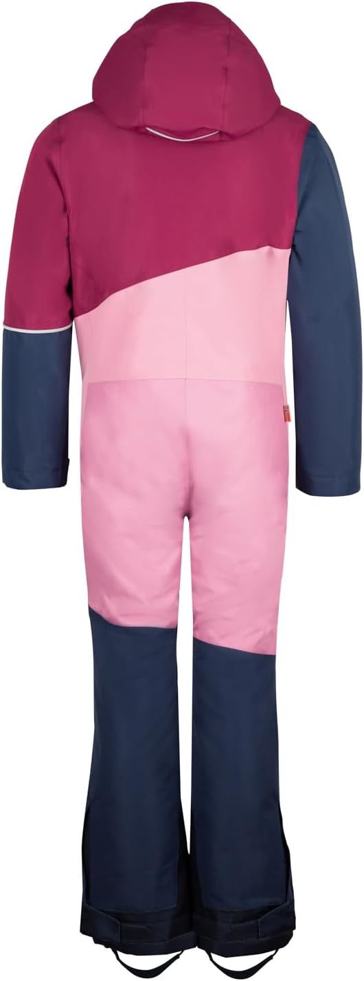 Trollkids Schneeanzug Hallingdal Violett/Pflaume/Blau 152, Violett/Pflaume/Blau 152