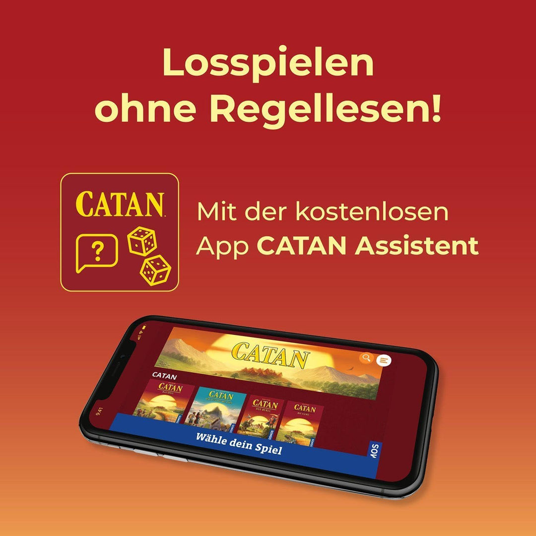 Kosmos 685225 Catan - Das Spiel Big Box, Starterset mit Catan - Das Spiel, inklusive Erweiterung für