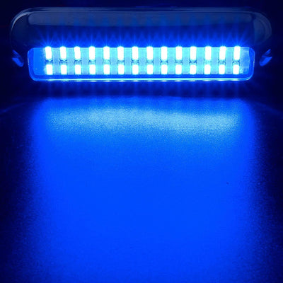 Greluma 2 Stk 42 LEDs Boots Unterwasser LED Leuchten, Marine Pontons Unterwasser Boots Heckleuchte,