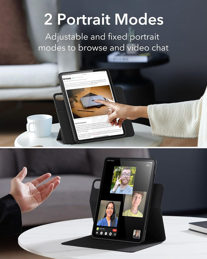 ESR Hülle kompatibel mit iPad Air 2022 5 Generation/ 4 Generation 2020, abnehmbare magnetische Abdec