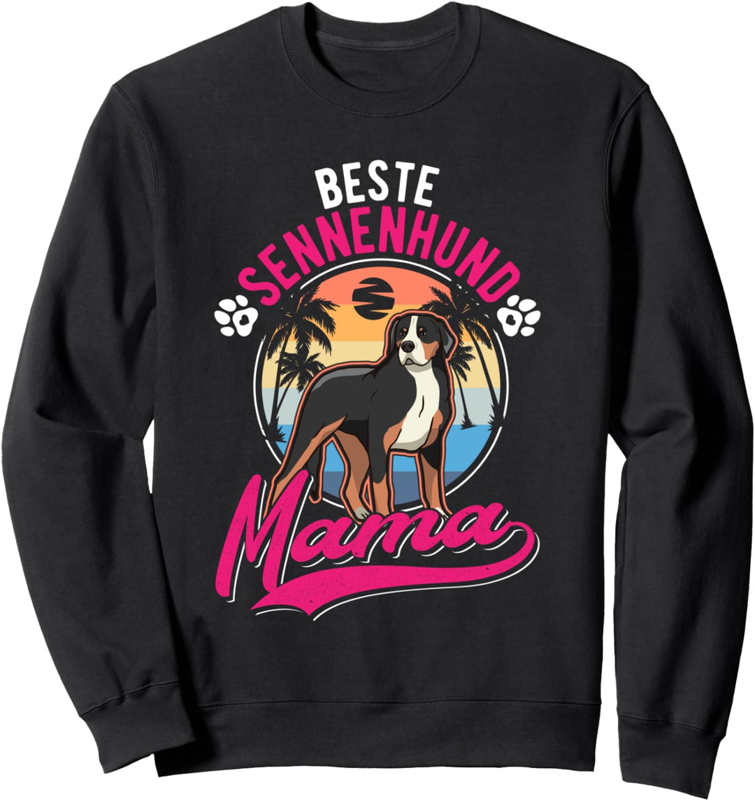 Beste Sennenhund Mama, Grosser Schweizer Sennenhund Sweatshirt
