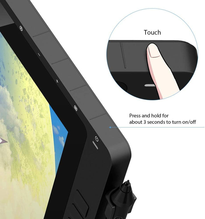 XP-PEN Artist 22R Pro Professionelles Display-Tablet, 21,5 Zoll (21,5 Zoll), Zeichenmonitor mit USB-