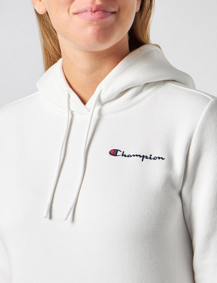 Champion Damen Legacy American Classics W - Script Logo Light Powerblend Fleece Kapuzenpullover M Of