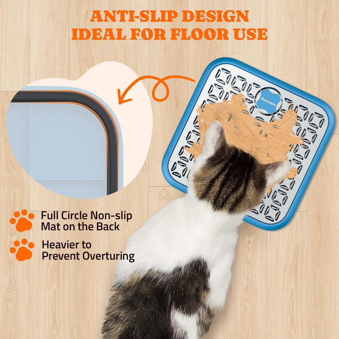 【Edelstahl Grosse Leckmatte für Hunde】Hund Leckmatten für grosse Hunde, Katze Leckpads für Kiste Lan