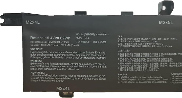 C42N1846 C42N1846-1 0B200-03490000 Laptop-Akku-Ersatz für Asus ZenBook Pro Duo UX581GV UX581GV-XB74T