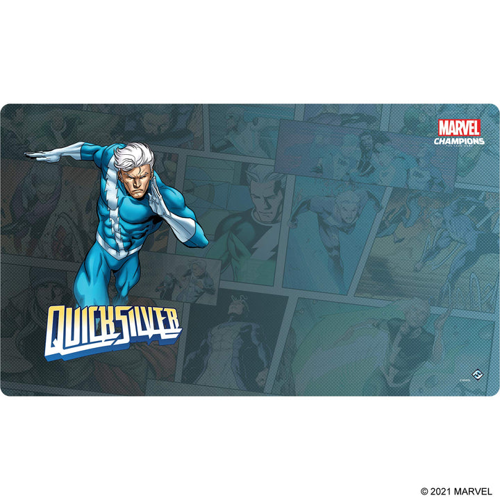 Fantasy Flight Games, Marvel Champions: Quicksilver Game Mat, Card Game, Ages 14+, 1-4 Players, 60 M