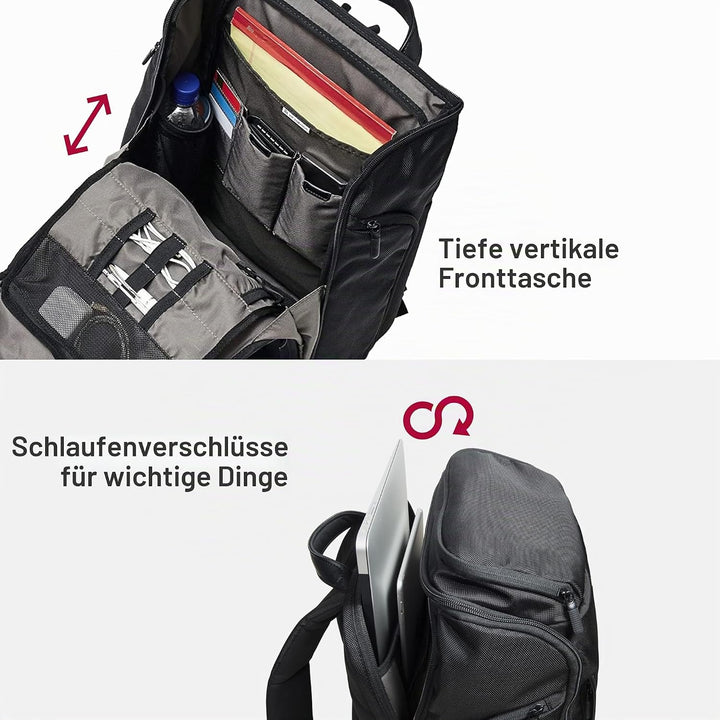 Victorinox Altmont Professional Fliptop Laptop-Rucksack, Backpack mit Laptopfach, Damen/Herren, 26 x