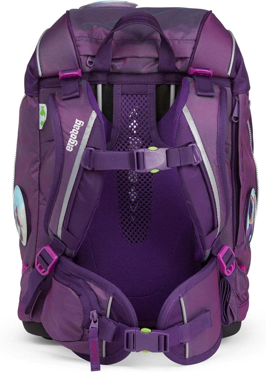 ergobag pack Set ergonomischer Schulrucksack, Set 6-teilig