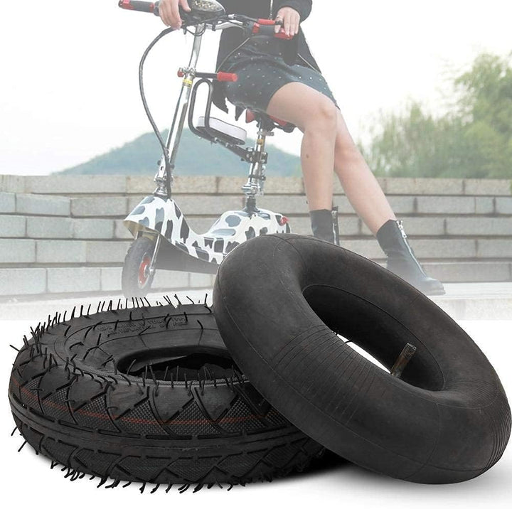 Roller Reifen, 4.10/3.50-4 Gummi Elektroroller Aussen- und Schlauchreifen für E-Bike Elektroroller