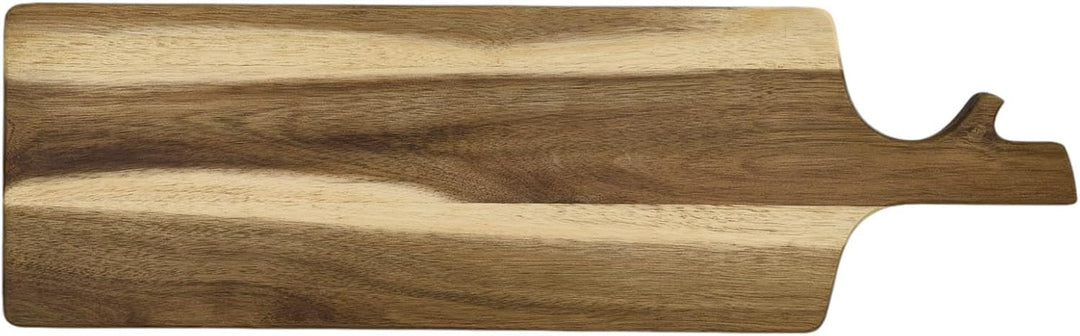 HOME DECO FACTORY, KA0666, Käsebrett aus Akazienholz mit 3 Messern, Elegantes und praktisches Design