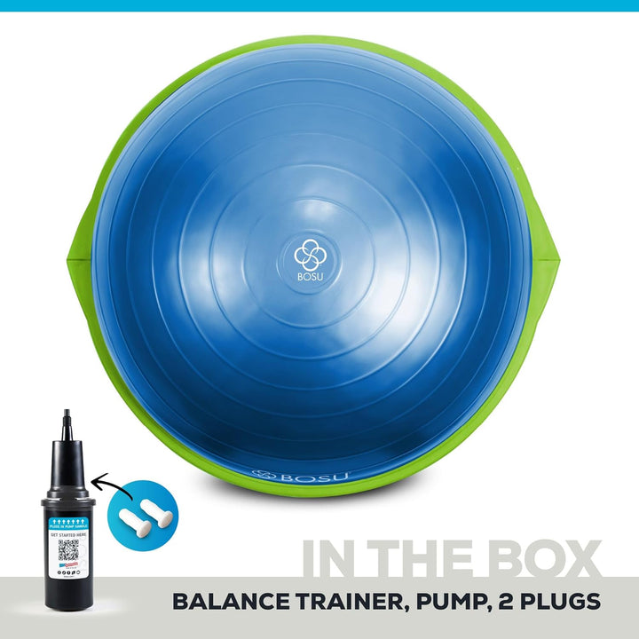 Bosu, Home Gym Equipment, The Original Balance Trainer, 66 cm Durchmesser blau / grün, blau / gr