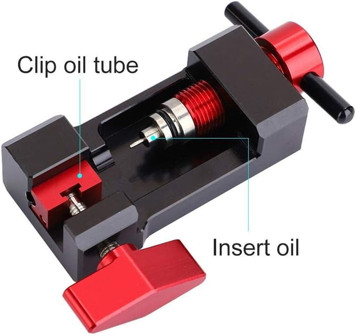 Wakects Hydraulische Bremsen Einpresswerkzeug,Fahrradrohrwerkzeug aus Aluminiumlegierung, Auspuffroh