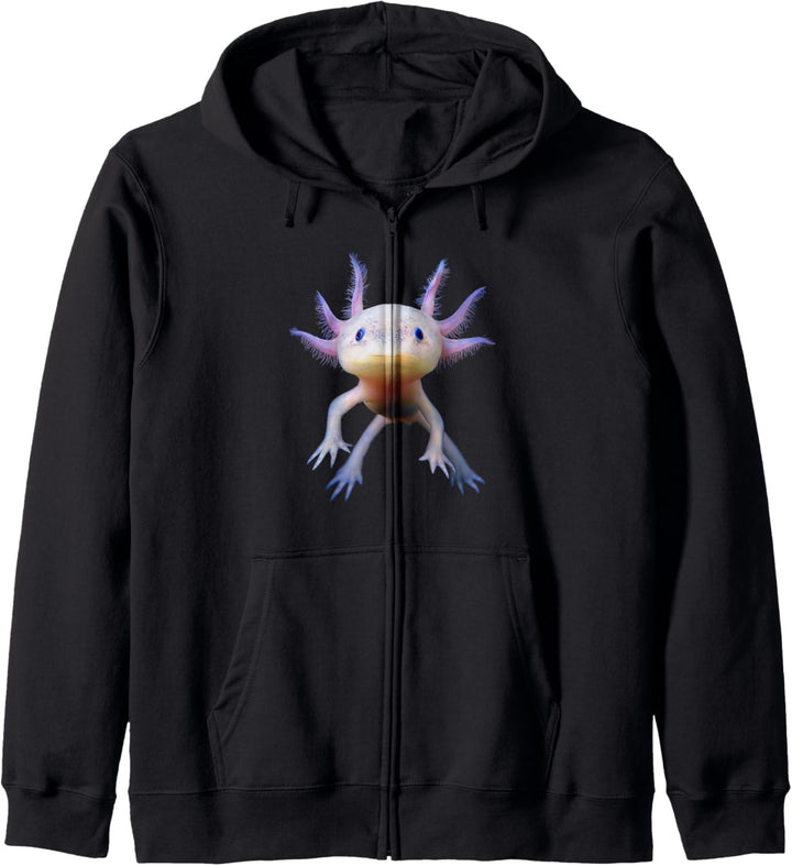 Axolotl Hoodie :Limited Edition Kapuzenjacke