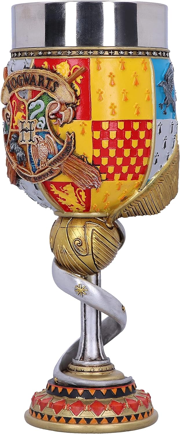 Nemesis Now Harry Potter Golden Snitch Quidditch Collectable Goblet, Kunstharz, Gelb, 1 Stück (1er P