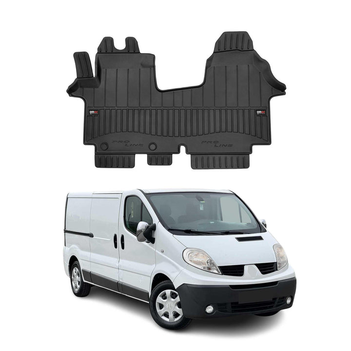 OMAC Gummi Fussmatten kompatibel mit Opel Vivaro 2001-2014 Premium TPE Automatten 1tlg