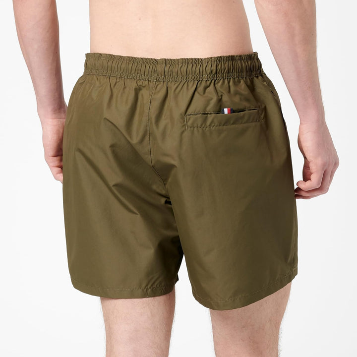Tommy Hilfiger Bodeshorts Gummibund Tunnelzug Logo dunkelblau XXL Khaki (Army Green), XXL Khaki (Arm
