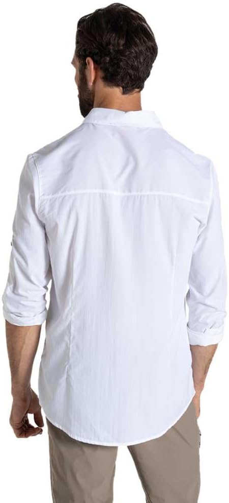 CRAGHOPPERS NosiLife Nuoro Langarm Hemd II XL Weiss, XL Wei&amp;