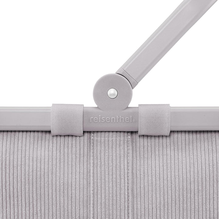 reisenthel carrybag Cord Grey – Stabiler Einkaufskorb mit viel Stauraum und praktischer Innentasche