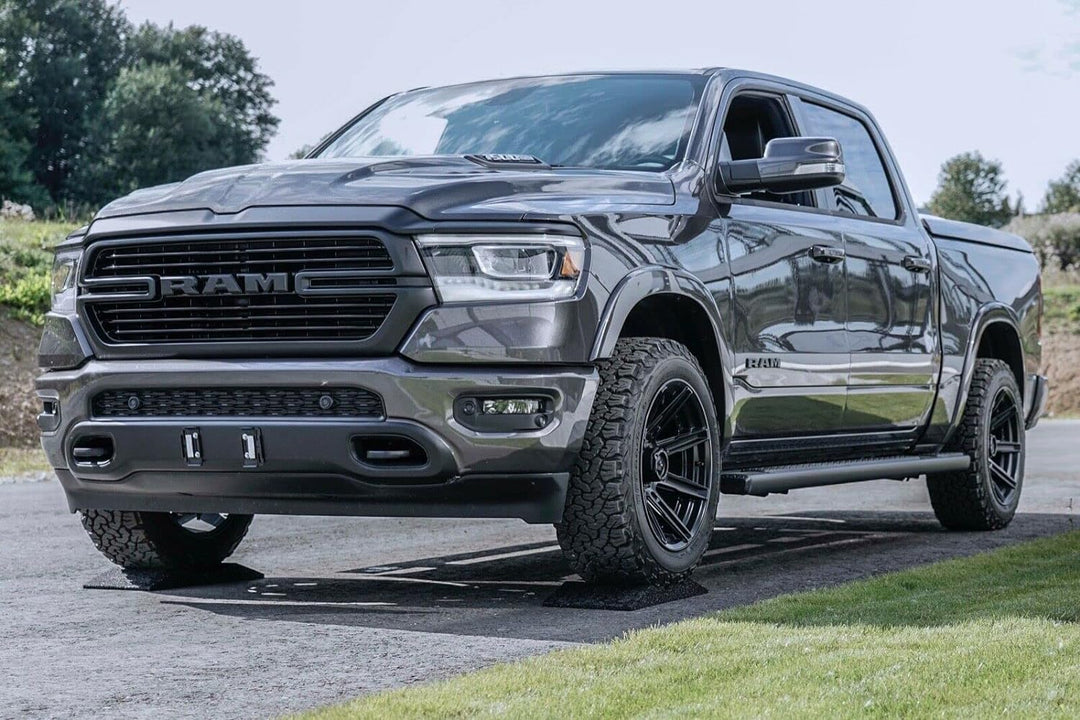 HASKYY 4X Reifenschuh-Set 600x400x64mm bis 385er Reifen Reifenbett Reifenschoner Reifenwiege aus Gum