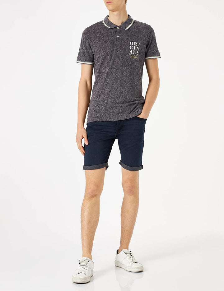 JACK & JONES Herren Shorts M Blue Denim, M Blue Denim