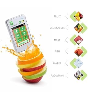 Geigerzähler Greentest Eco 6 + Nitrattester Fleisch Fisch TDS Wassertester dosimeter Strahlenmessger