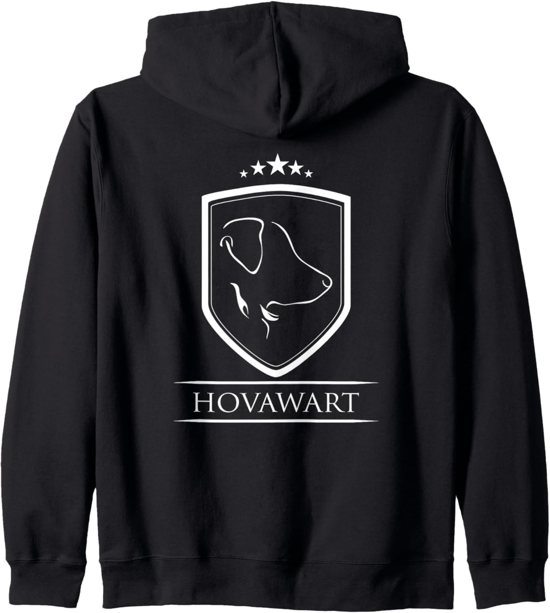 Hovawart Profil Wappen Hund Geschenk Hunde Kapuzenjacke