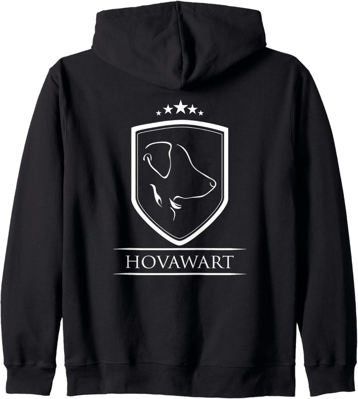 Hovawart Profil Wappen Hund Geschenk Hunde Kapuzenjacke