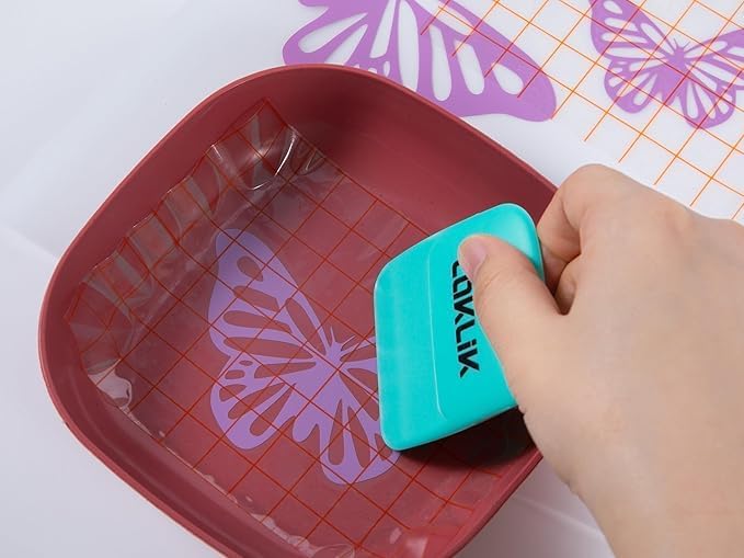 LOKLiK Starter Pack für iCraft – Vinyl-Bundle mit Permanent Adhesive Vinyl, Weissem Heat Transfer Vi