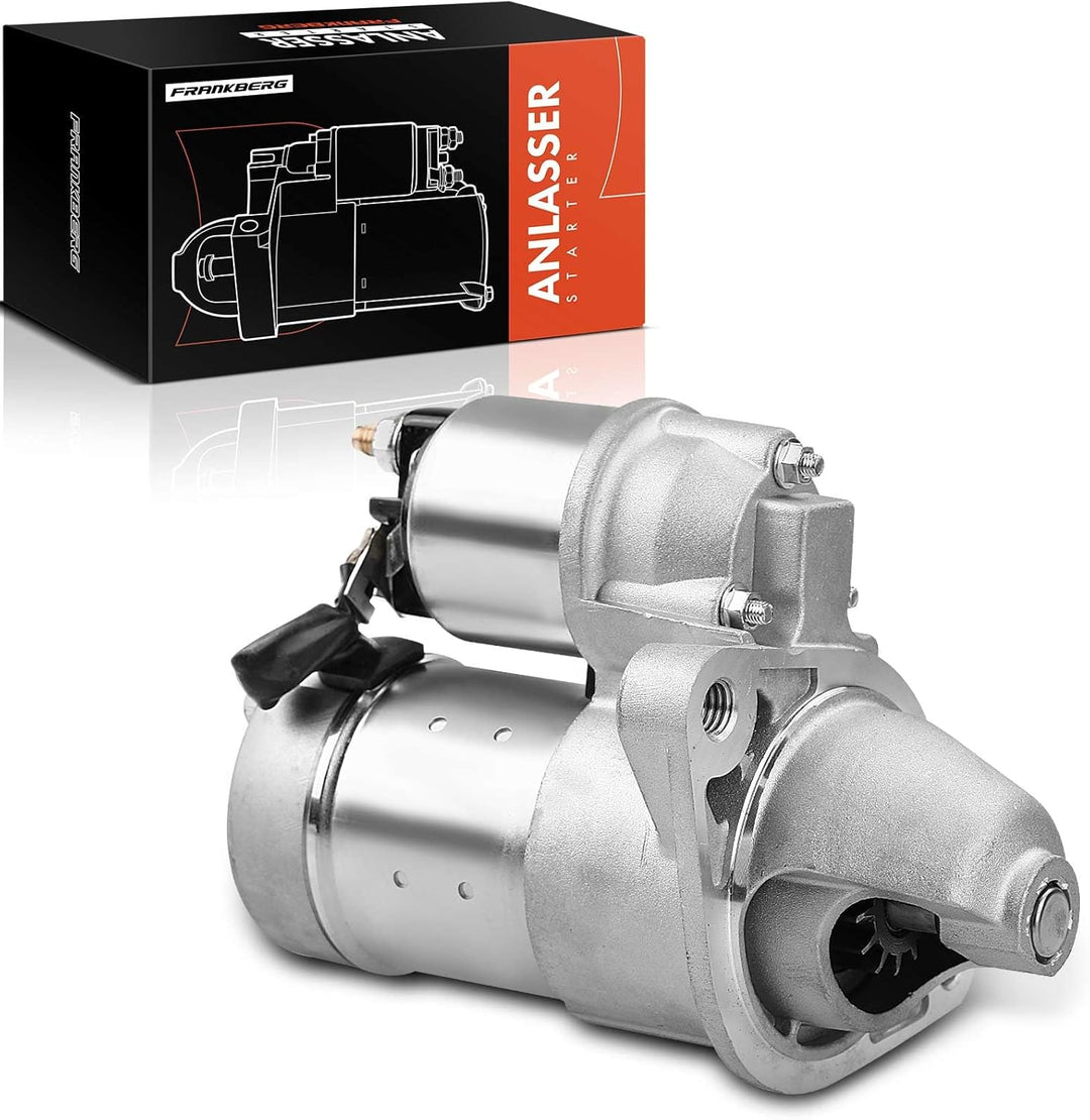 Frankberg Anlasser Starter Kompatibel mit Trax 2012-Heute Astra G T98 F08 2000-2004 Corsa C F08 X01
