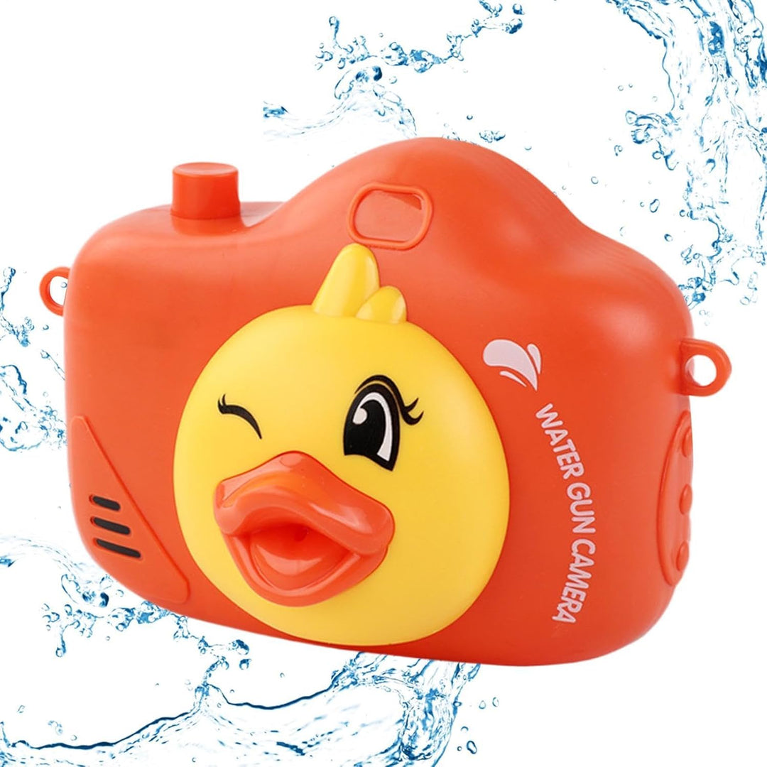 Streichkamera Wasserspielzeug Cartoon Enten Kamera Spritzspiele | Taschengrösse Tier Spritzspielzeug