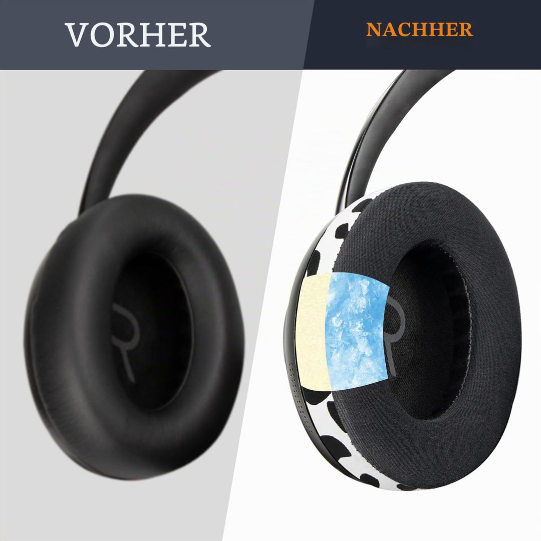 SOULWIT Kühlgel Ersatzpolster Ersatz Ohrpolster für Bose 700 (NC700 NC 700) Noise Cancelling Kopfhör