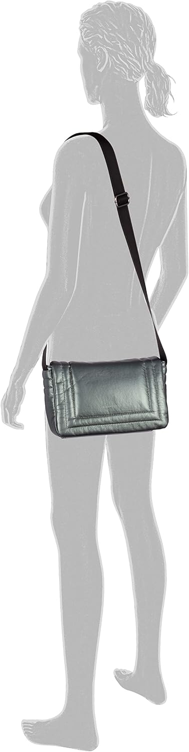 TOM TAILOR bags Jody Damen Umhängetasche Umschlagtasche Klein Silber Grün, Grün