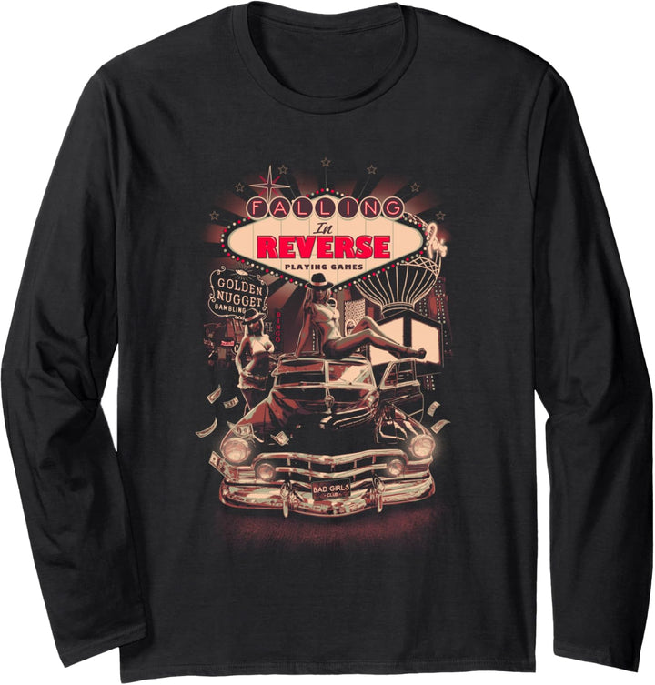 Falling in Reverse - Official Merchandise - Sin City Langarmshirt
