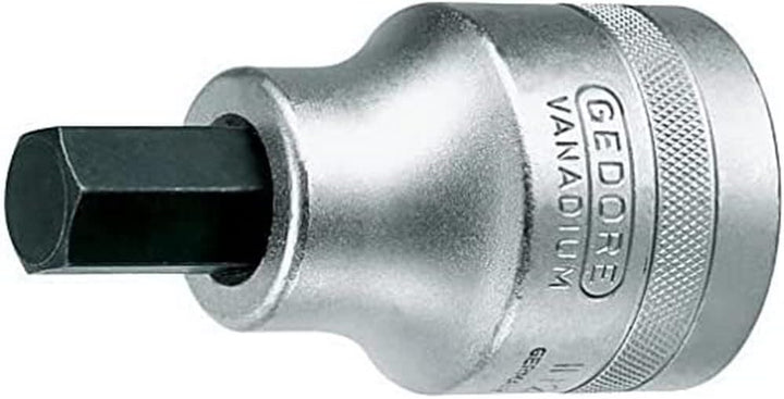 Steckschlüsseleinsatz IN 21 1 Zoll Innen-6-kant SW 17mm L.90mm GEDORE 17 mm, 17 mm