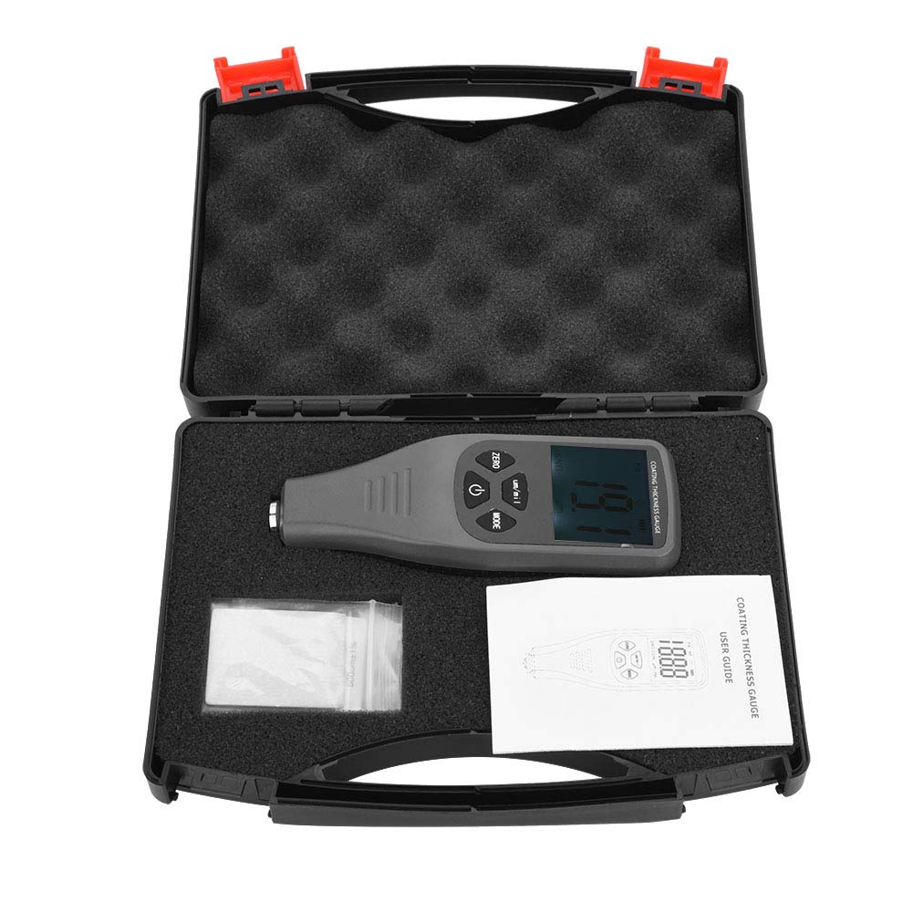 Schichtdickenmessgerät Beschichtung Meter, GM240 Digital LCD Lack Schichtdickenmessgerät Tester Meta