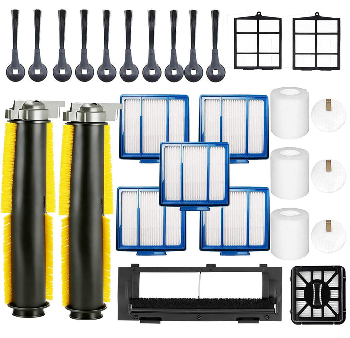 JoyBros Big-Kit Ersatzteil-Zubehör, kompatibel mit Shark IQ R101AE RV1001AE AV912S AV1002AE RV100AE