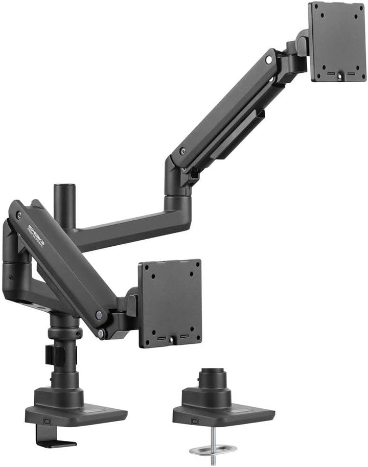 SpeaKa Professional SP-MM-980 Monitorhalterung 2 Display(s) 43,2 cm (17) - 124,5 cm (49) Schwarz Höh