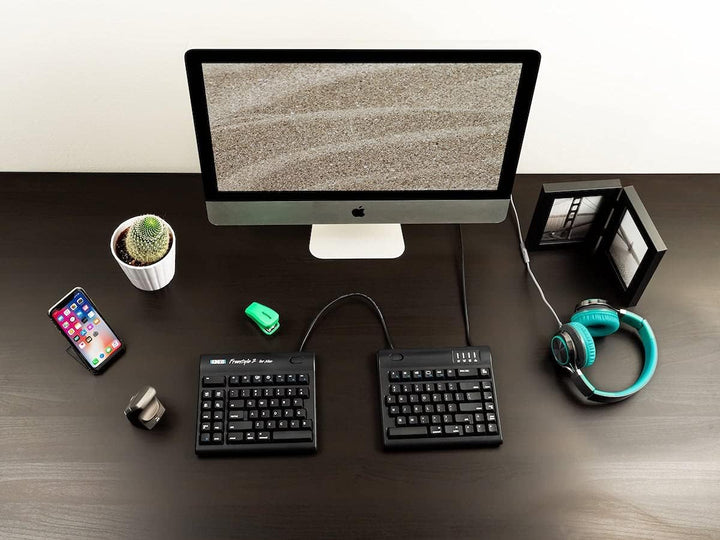 R-GO Tools Kinesis Freestyle 2 22,9 cm (9 Zoll) QWERTY-Tastatur für Mac schwarz, 9