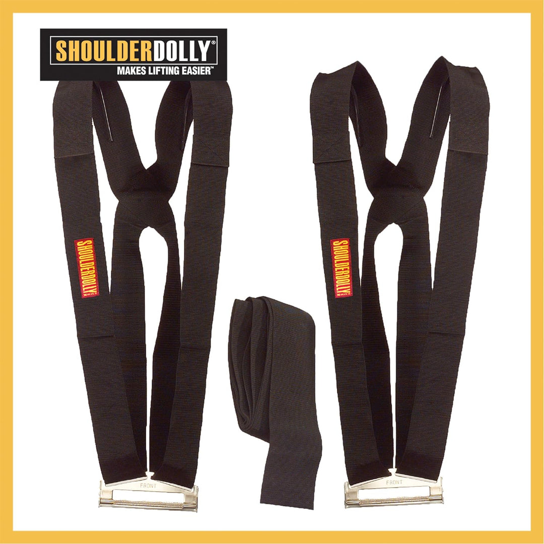 SHOULDER DOLLY 2 Personen Tragegurt, Transportgurt, Hebegurt zum Ergonomischen und Eifachen Heben Vo
