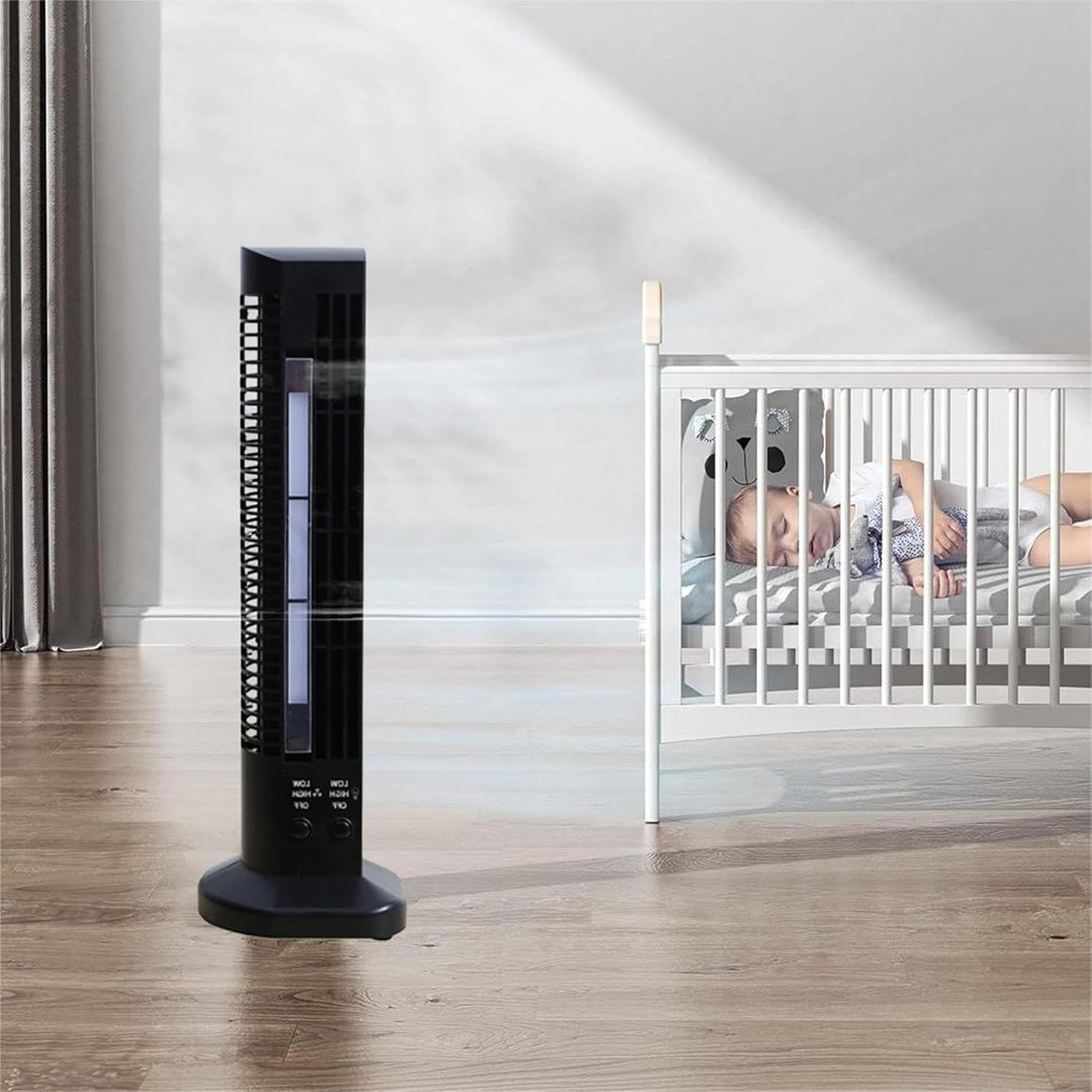 Leiser Turmventilator mit erweitertem Schlafmodus Ventilator Klimaanlage Tragbarer elektrischer Vent