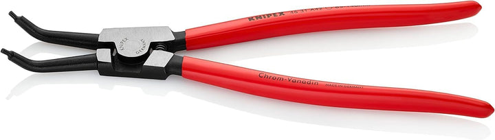 Knipex Sicherungsringzange für Aussenringe auf Wellen 45° gewinkelt schwarz atramentiert, mit Kunsts