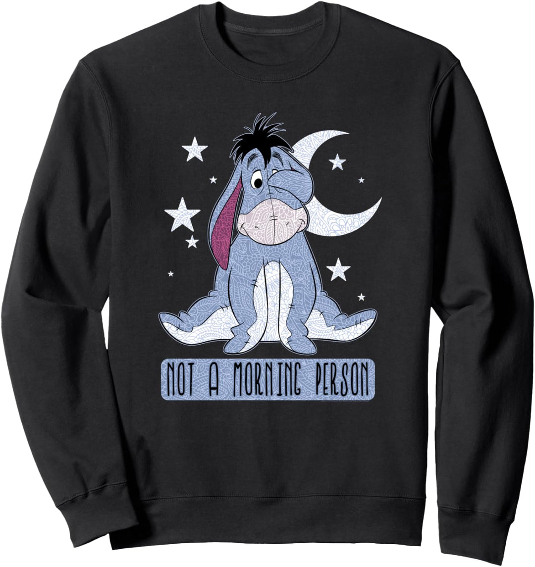 Disney Winnie Puuh I-Aah Not A Morning Person Sweatshirt