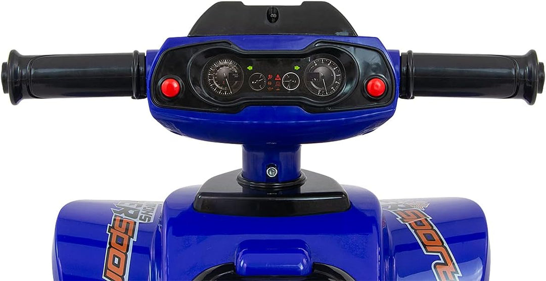 Milly Mally Monster Quad – Rutscher für Kinder, mit interaktivem Lenkrad, Musiktasten, Stauraum, Lic