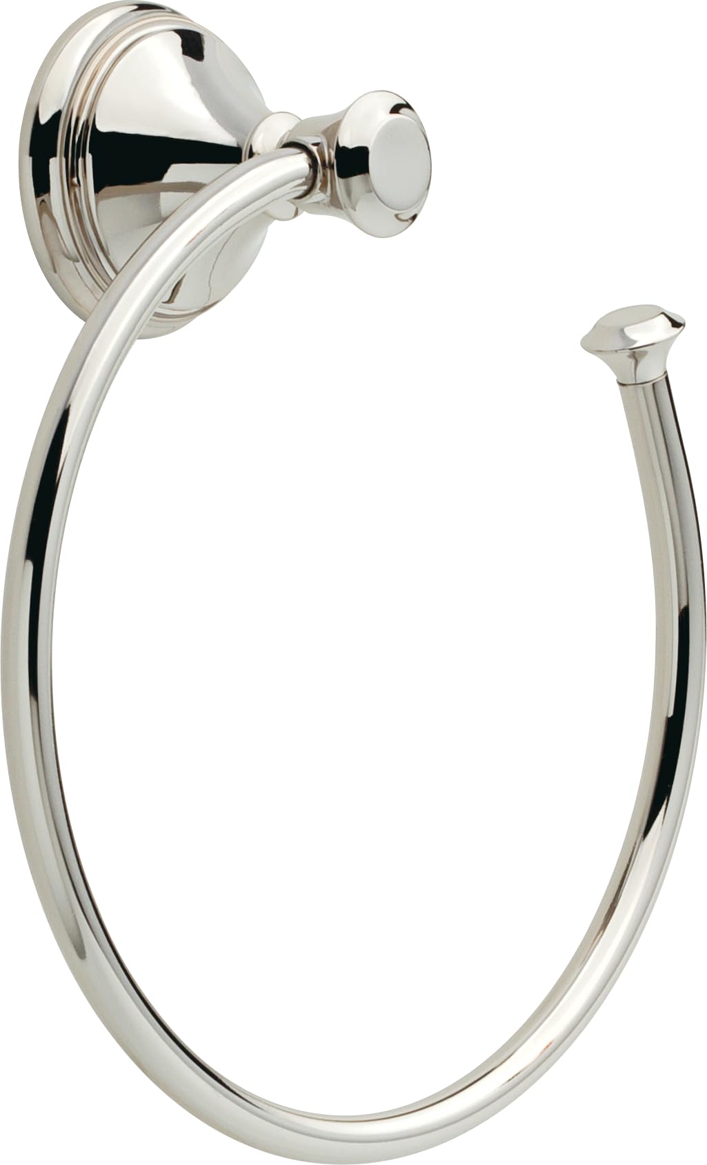 Delta Faucet 79746-PN, 6,7 x 17,8 x 6,7 cm, Nickel poliert Handtuchring Polierts Nickel, Handtuchrin