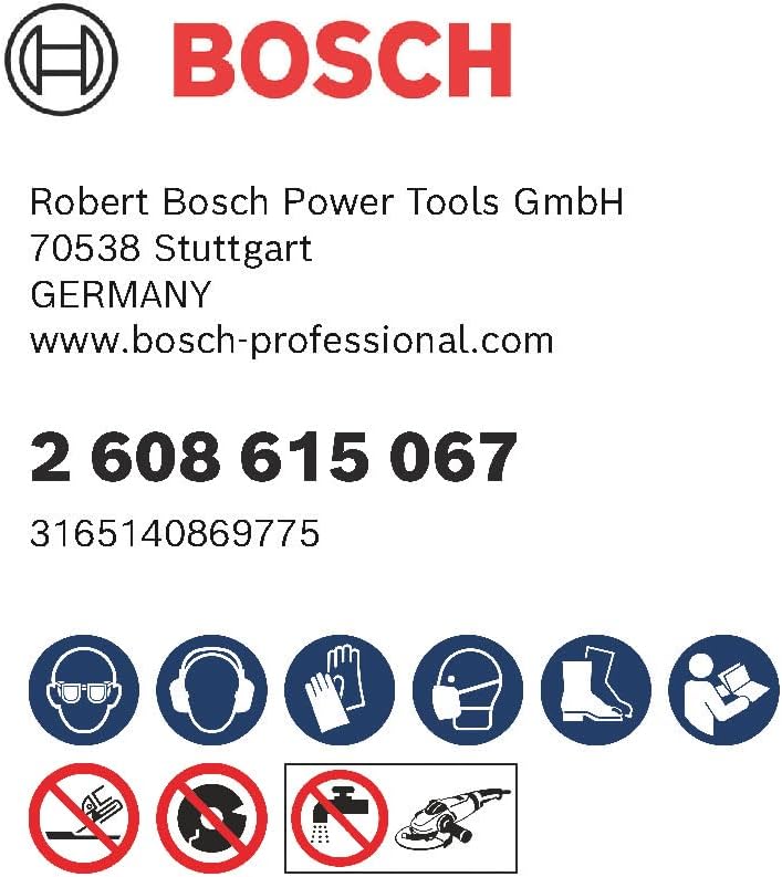 Bosch Professional Diamanttrennscheibe Standard for Universal (Beton und Mauerwerk, 300 x 22,23 mm,