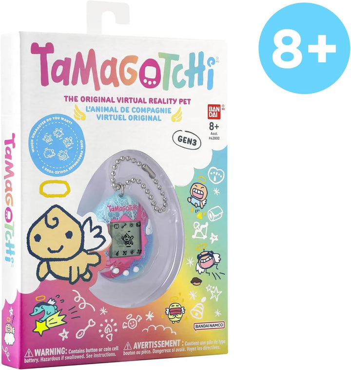 Bandai - Tamagotchi - Original Tamagotchi - Angel Lace - Elektronisches virtuelles Haustier mit Farb